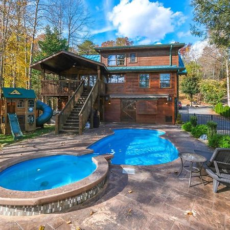 Villa Pitter Patter Swimming Pool Ht Near D'Town Gatlinburg Exterior foto